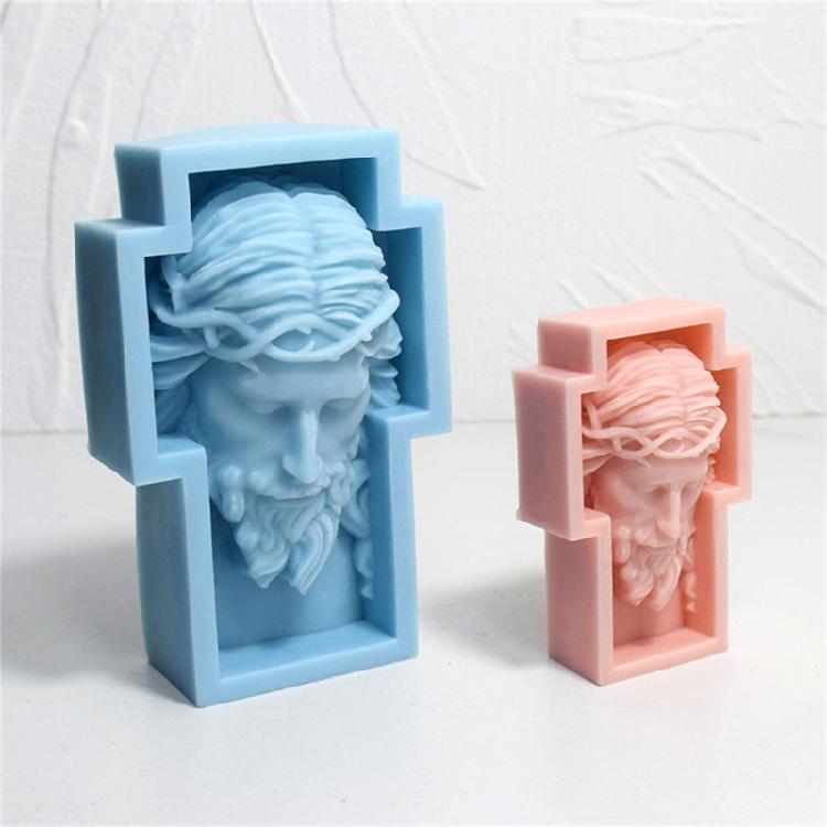 Silicone Resin Molds Convenient Soap Making Molds Craft Unique Portrait Candle