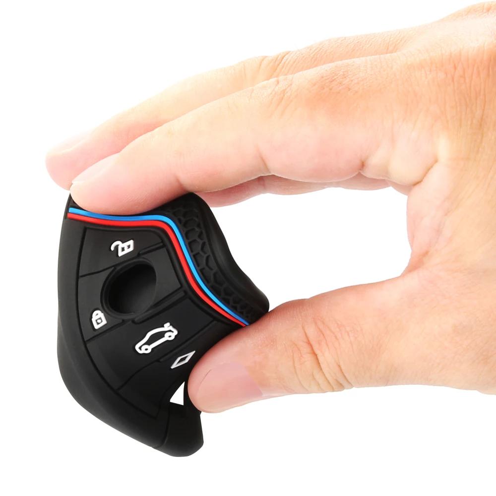Autoschlüsselhülle für BMW X1 X3 X4 X5 F15 X6 F16 G30 7er G11 F48 F39 520 525 f30 118i 218i 320i Autoinnenzubehör