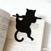 Cute Creative Metal Black Cat Bookmark For Library Room Journal Gift Classroom Desk Bookshelf Stationery Metal Bookmark