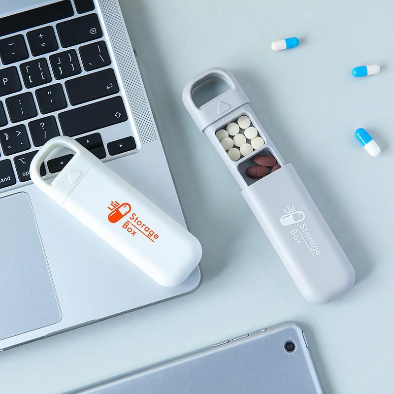 Portable Travel Medicine Box with Compartments | Compact, Multi-functional Storage Solution