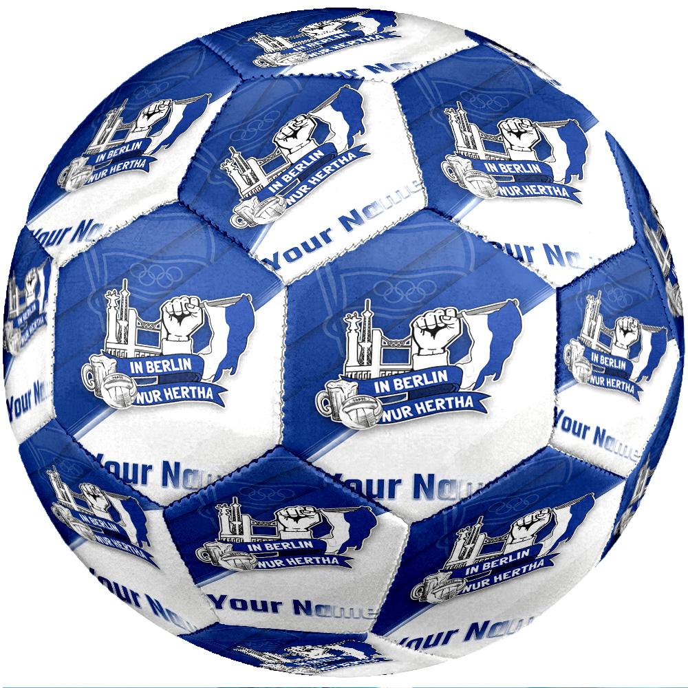 hertha bsc Fashion Size 5 Football Wearproof Non‑Slip Soccer Ball For Sports Training Entertainment Use
