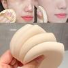 6Pcs Super Soft Velvet Makeup Sponge - Wet and Dry Foundation, Perfect for All Light Beige Types