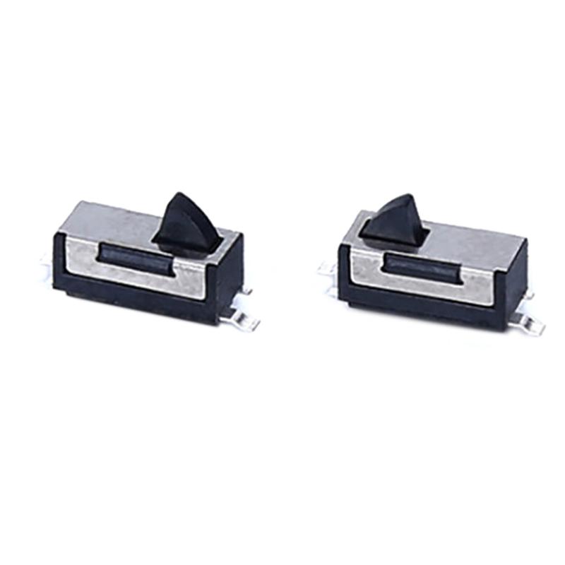 10Pcs Kfc-W-03 Limit Camera Reset Micro Silent Switch 2Pin Black Inner Spring Detection Light Touch Key Type Travel Switch