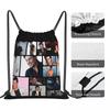Chayanne 3 Backpacks Portable Drawstring Bundle Pocket Sports Bag Book Bags for Travel Students