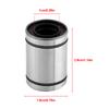 8pcs LM10UU 10mm Linear Motion Ball Bearing Bushing for 3D Printer CNC Parts