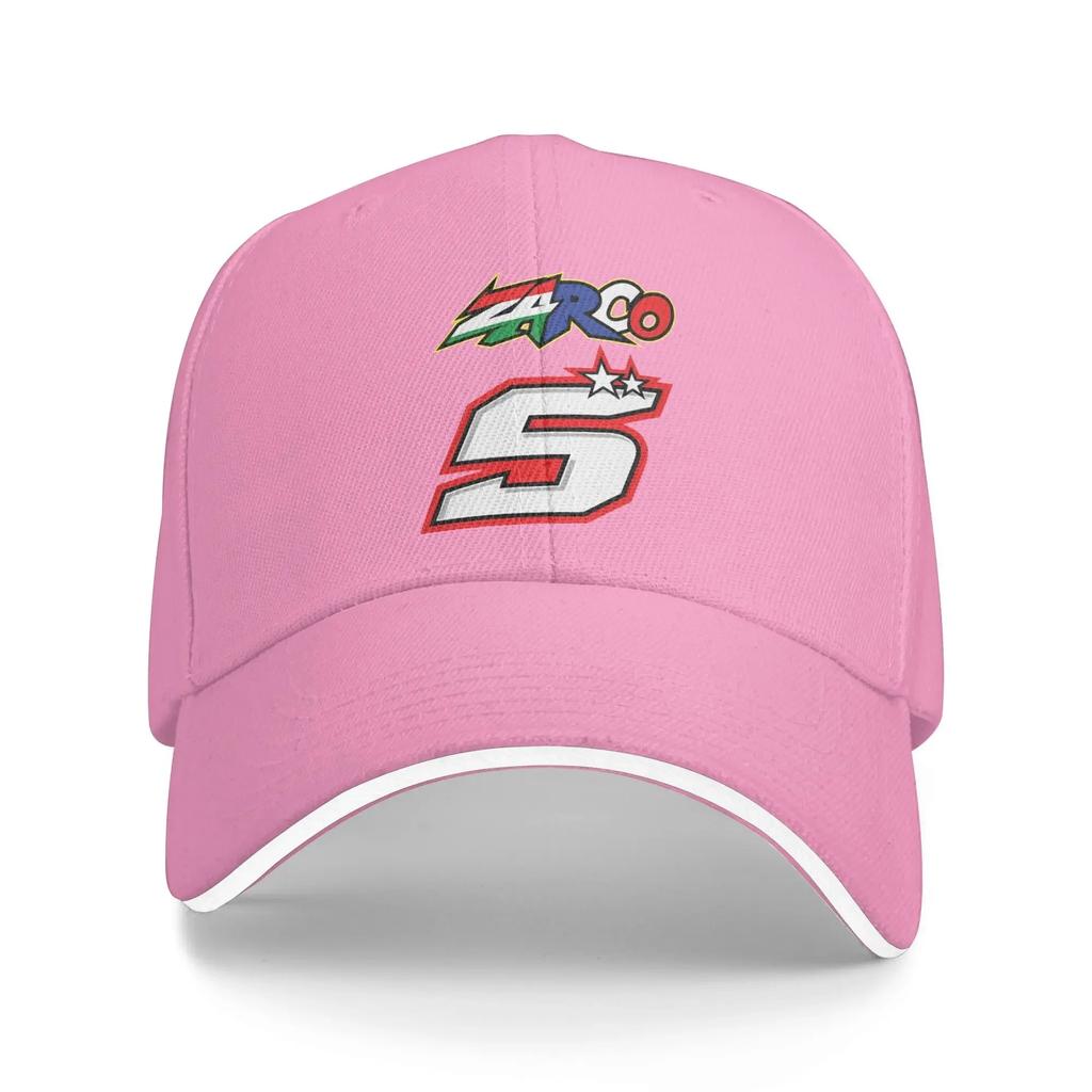 Summer 2025 No 5 Johann Zarco Moto Baseball Cap  Outdoor Gym Stylish Print Sun Hip Hop Hats Unisex-Teens High Quality Caps