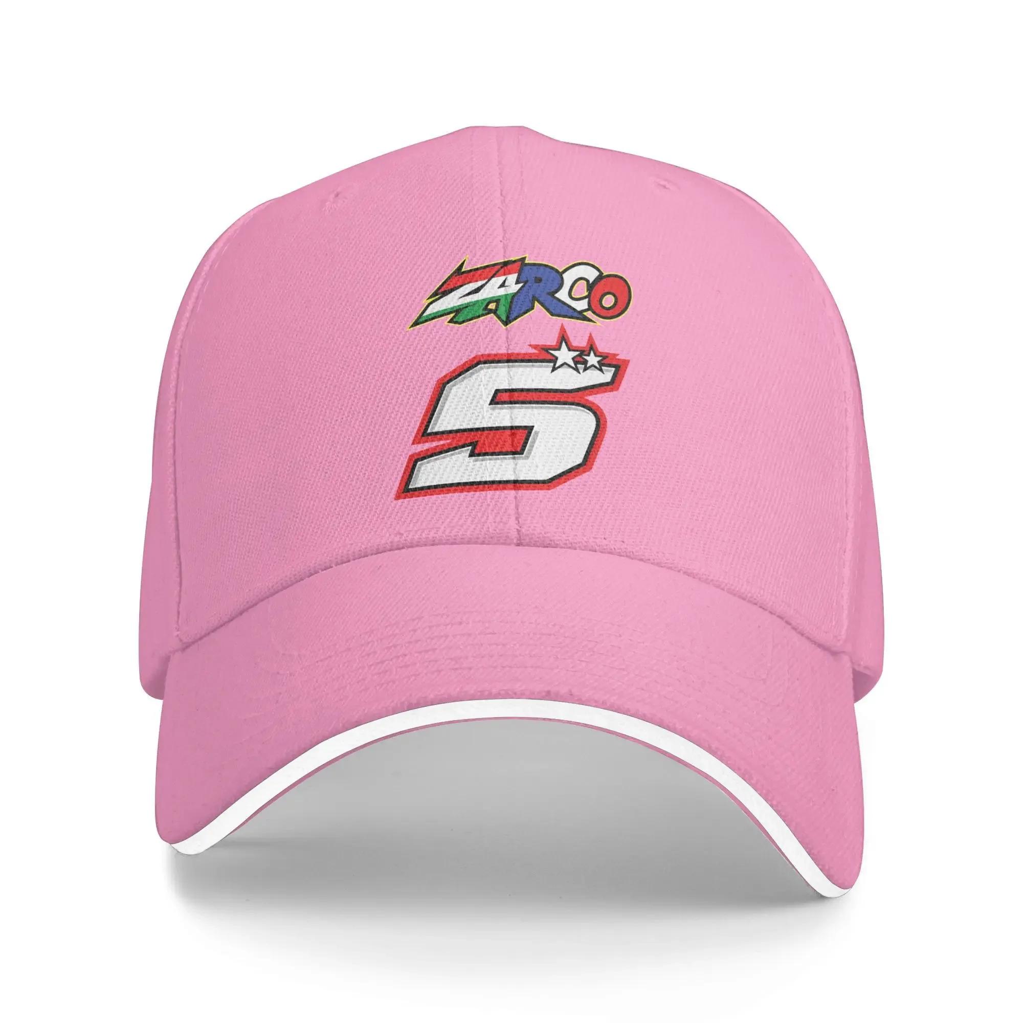 

Summer 2025 No 5 Johann Zarco Moto Baseball Cap Outdoor Gym Stylish Print Sun Hip Hop Hats Unisex-Teens High Quality Caps One Size