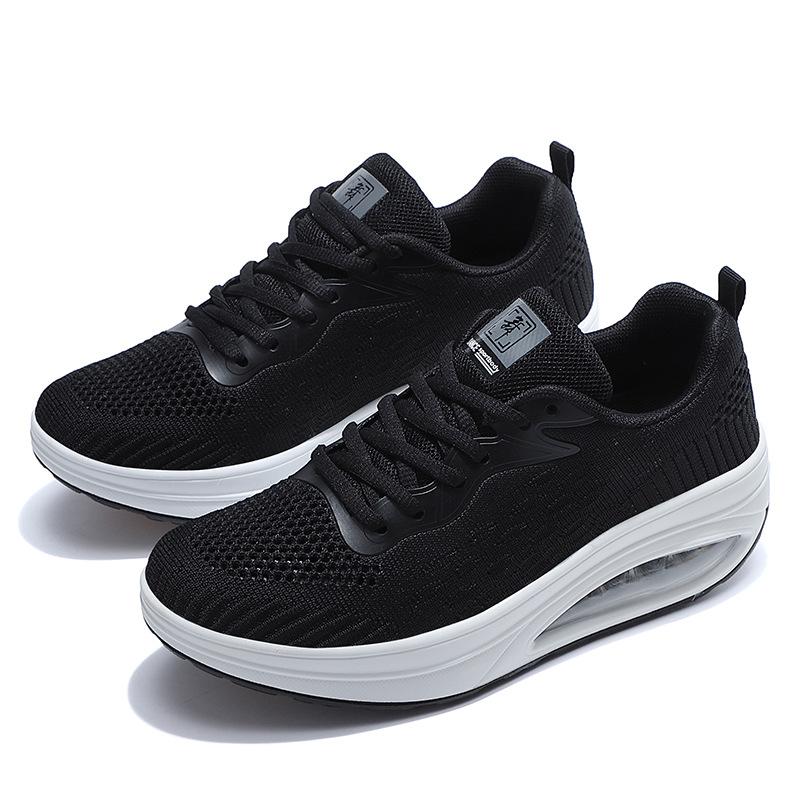

МОДНЕ ВЗУТТЯ Чоловічі дихаючі спортивні кросівки Спортивне взуття для бігу Відкритий жіночий теніс Тренажер для тренажерного залу 40 чорний