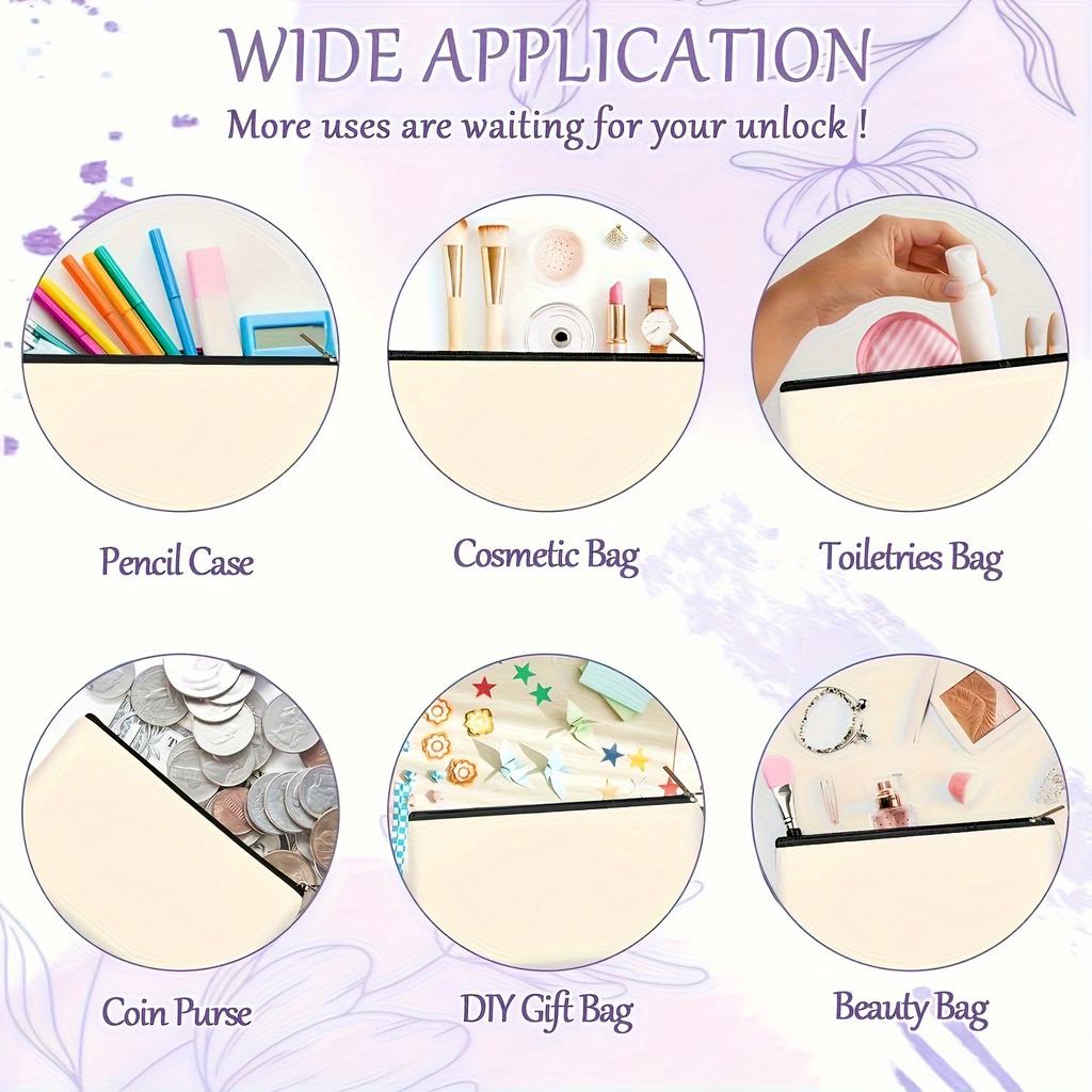Ladies' Makeup Bag, Travel Storage Bag, Gift for Good Friends, Letter Bag, Logo Printable, Wedding Makeup Bag, Holiday Gift