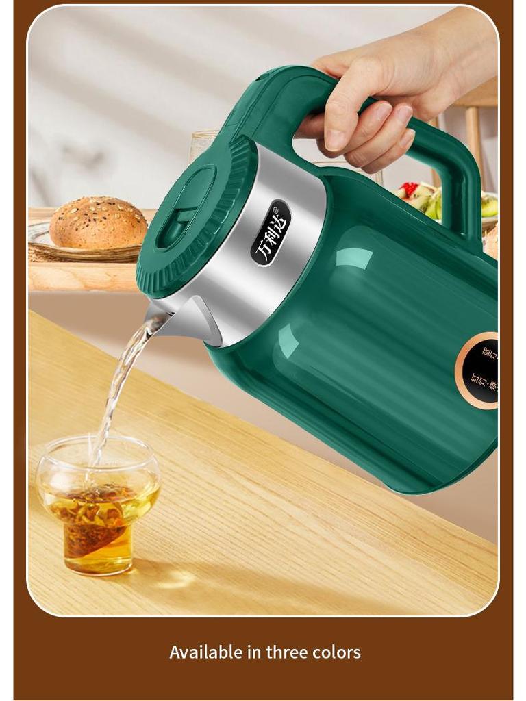 Wanlida Large-Capacity Electric Kettle with Durable Insulation for Dormitory Use
