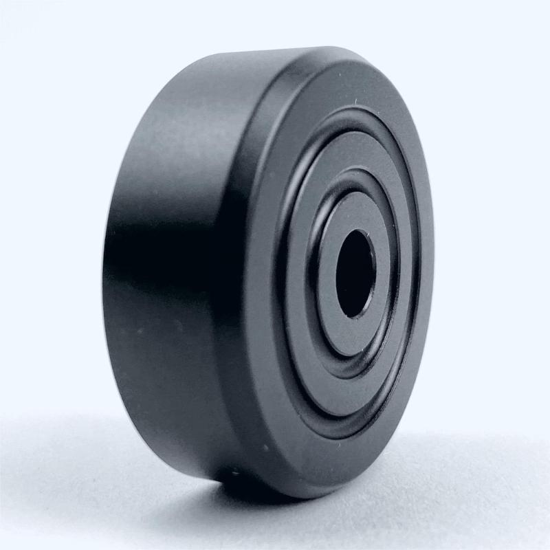 Aluminium Schallplattenadapter 45 U/min Plattenspieleradapter für 7-Zoll-Vinyls Stabilisiert und minimiert Exzentrizität