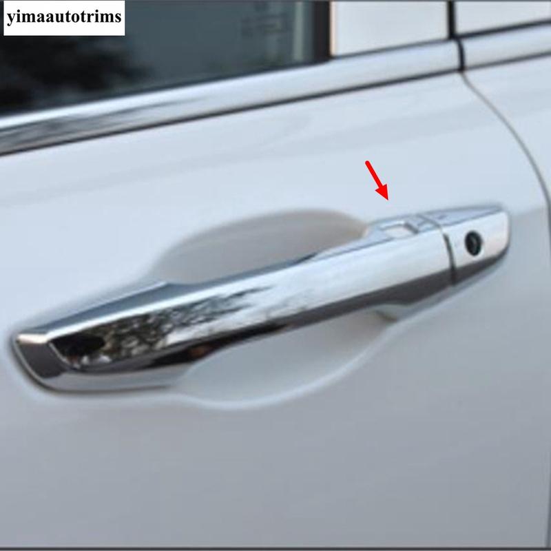 Car Door Handle Protector Decorative Sequ Cover Trim For Honda CRV CR-V 2017 - ABS Chrome Accessories Exterior Refit Kit