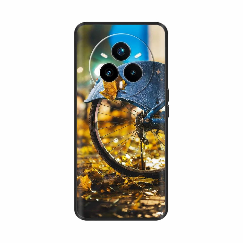 Für Realme 14 Pro Plus Hülle Rückseite Girly Mode Herz Blume Malerei Weiche TPU Hülle Fundas Für Oppo Realme 14 Pro+ Hüllen