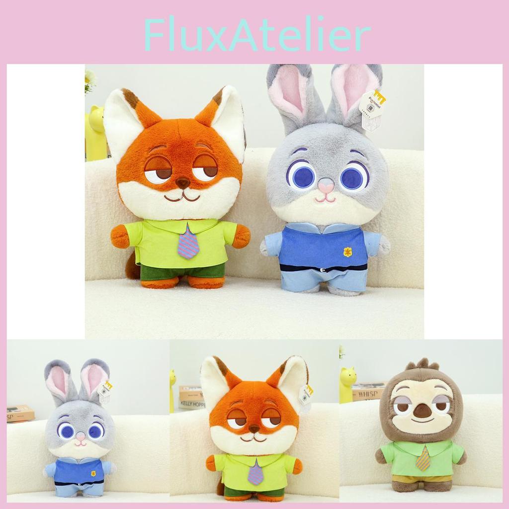 Judy Zootopia Hopps  Nick Wilde Plush Stuffed Animal Toy Fox  Doll Bunny
