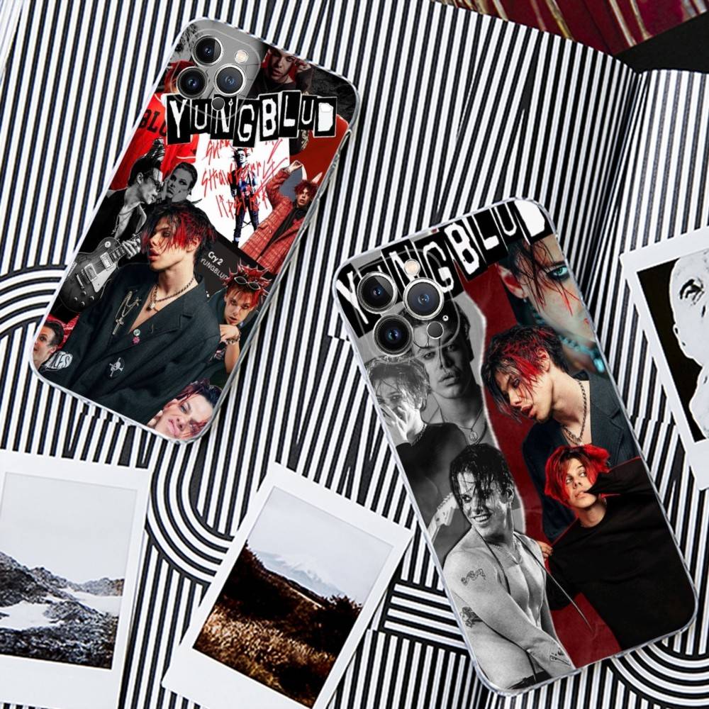 Y-Yungblud Hot Singer Phone Case for iPhone 17 16 15 Plus 14 13 Mini 12 11 Pro Max Soft Shell Cover
