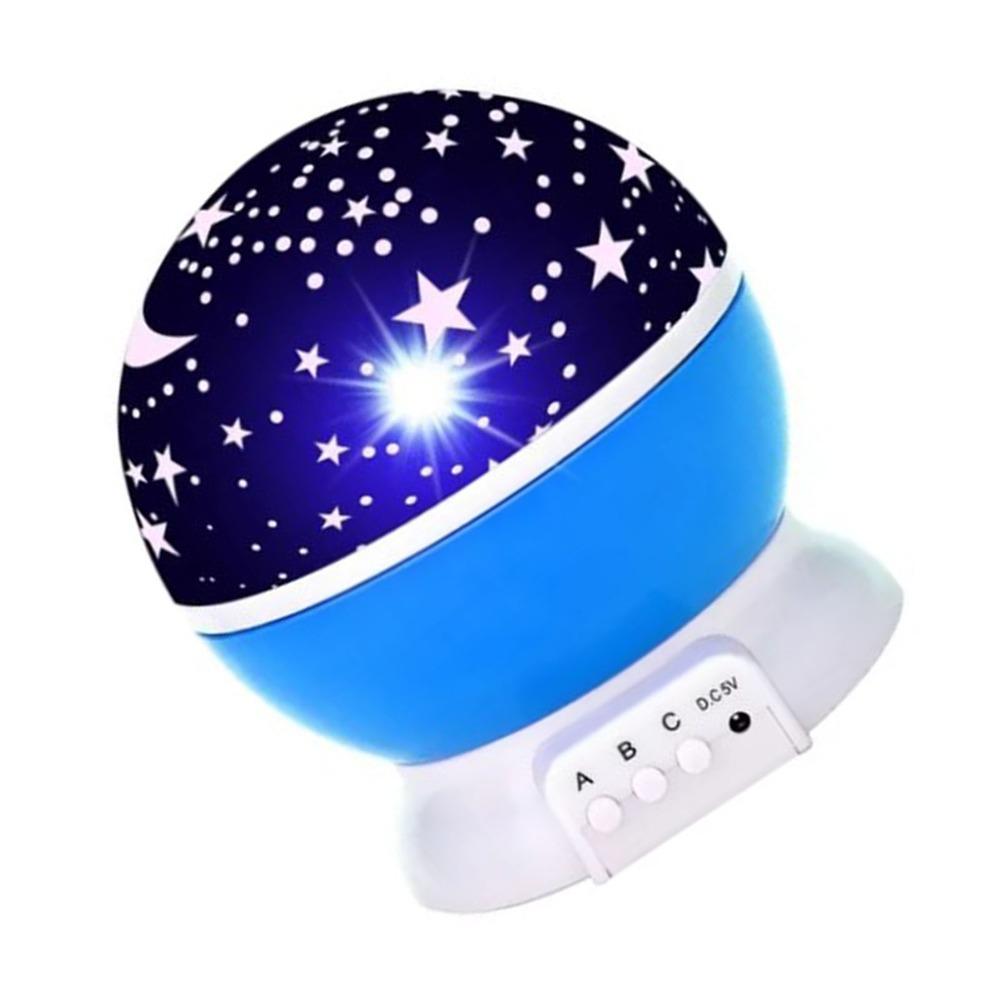 360 Degree Rotation Nightlight Starlight Colorful Star Projector Star Night Light Relaxation