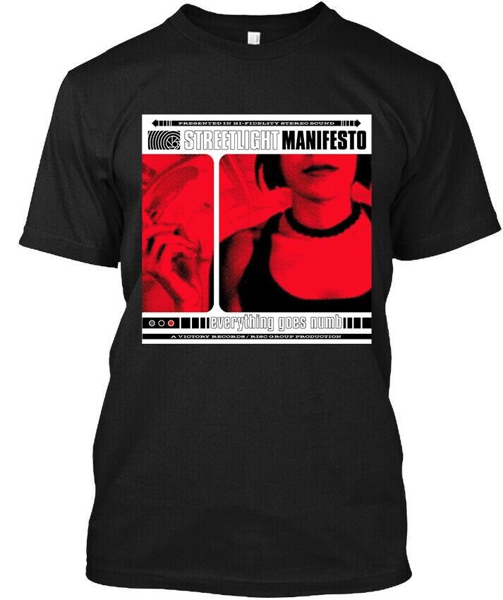 New! Streetlight Manifesto Everything Goes Numb American Retro T-Shir Unisex T-Shirt XL