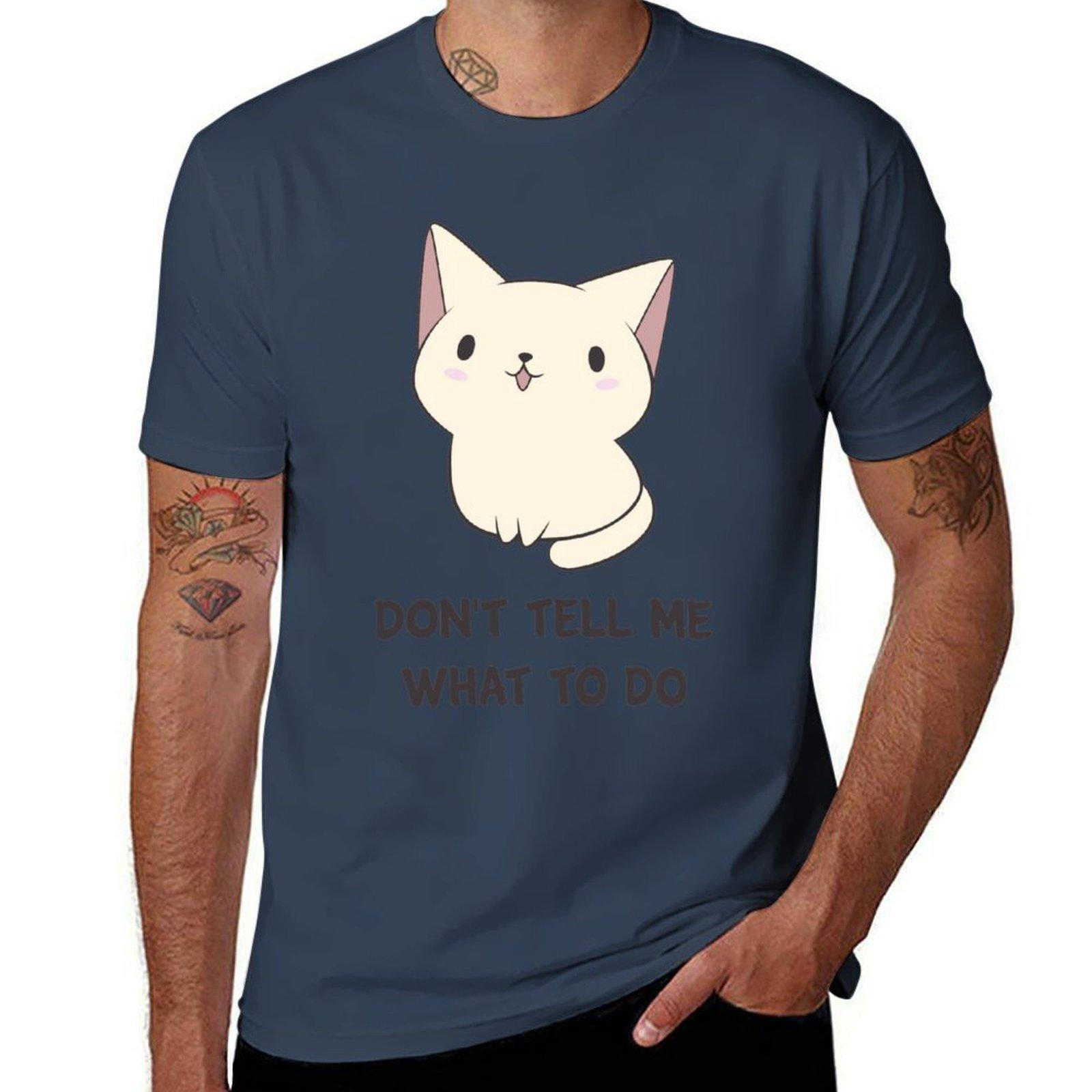 Dont Tell Me What To Do Tshirt Casual Loose Fit Short Sleeve Tshirt S