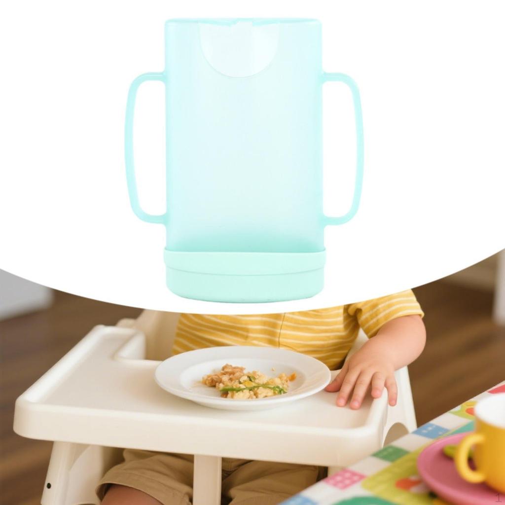 Pouch Holder Easy Grip Handles Compact No Mess Lightweight, Anti Spill Food Juice Box