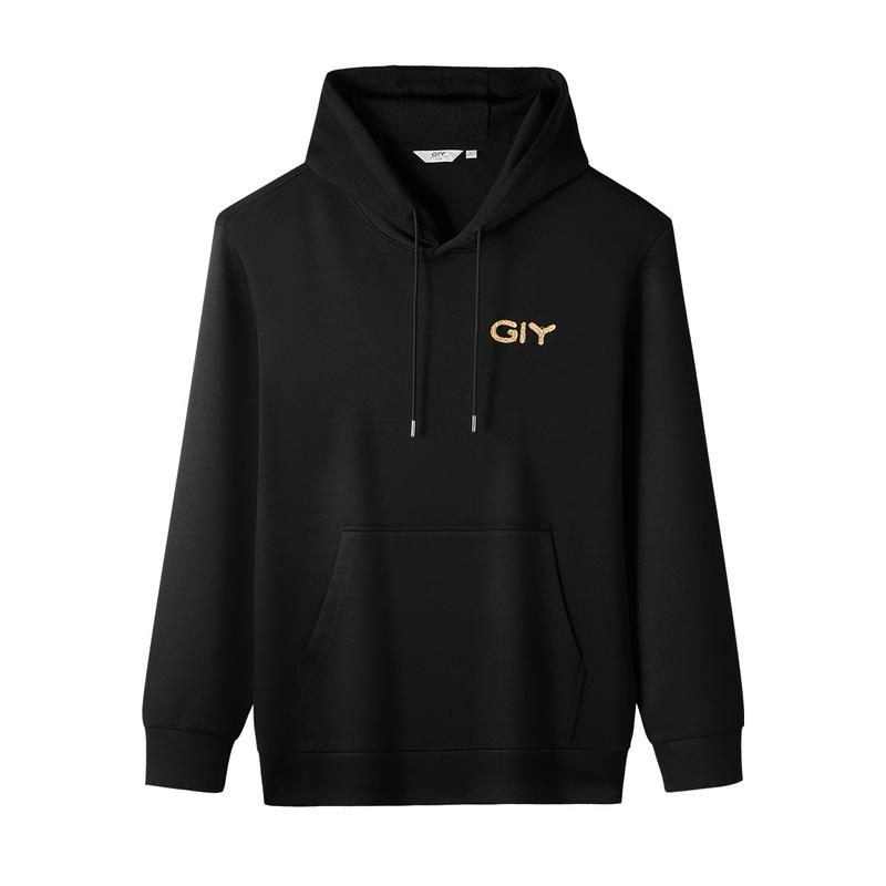 Goldlion GY Men s Hooded Fleece Lined Sweatshirt S