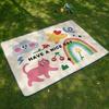 Little Adventurer Picnic Mat Moisture-proof Mat Picnic Cartoon Outing Puppy Spring Outing Portable Waterproof Insulated Lawn Mat