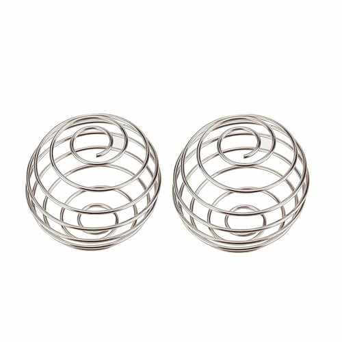 Protein Shaker Whisk, Mixing Ball, Spring Ball, 304 Stainless Steel (Pack of 2)