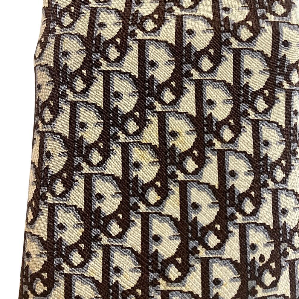 Dior Business commute Trotter silk tie beige silk Used