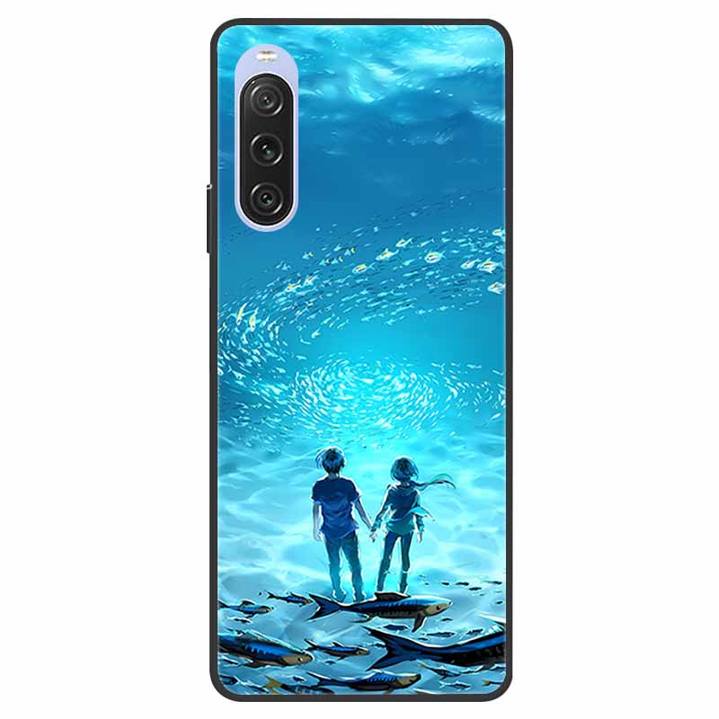 For Sony Xperia 10 V Case Cover Bumper On For Sony Xperia 10 V TPU Soft Silicone Back Cover Xperia10V 10V Cases Coque Fundas
