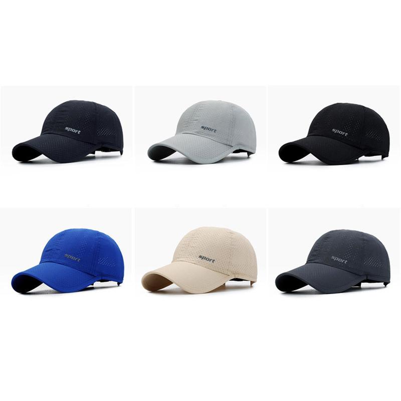 Men Women Summer Baseball Cap Quick Drying Hats Unisex Breathable Baseball Hat
