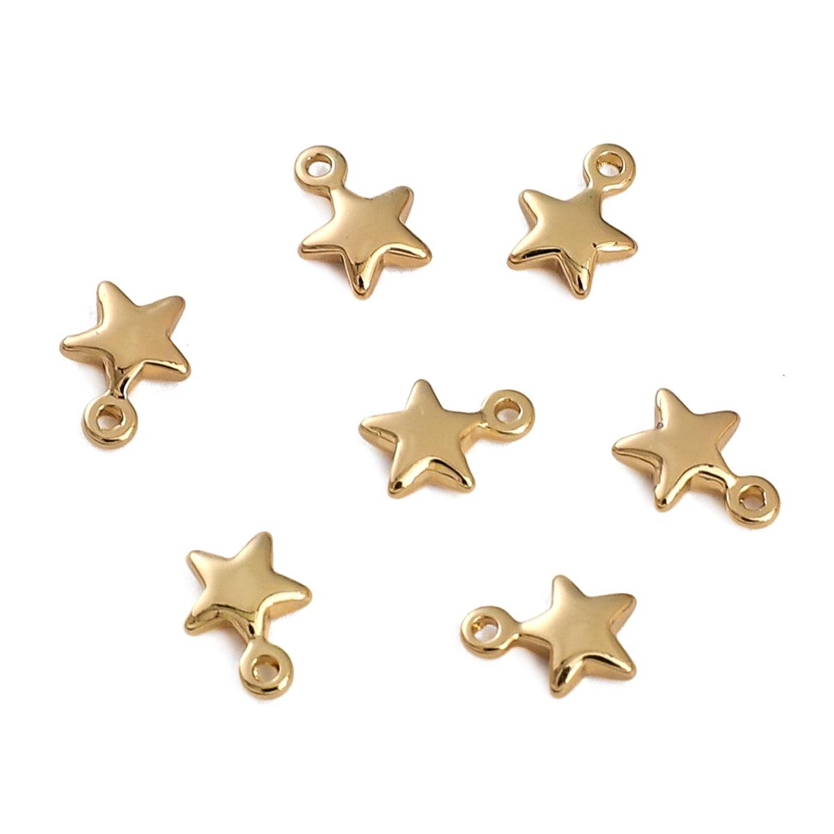 

5 шт медный подвесной изогнутый кулон в форме персикового сердца для изготовления ювелирных изделий своими руками, аксессуары для рукоделия 5.5x7mm