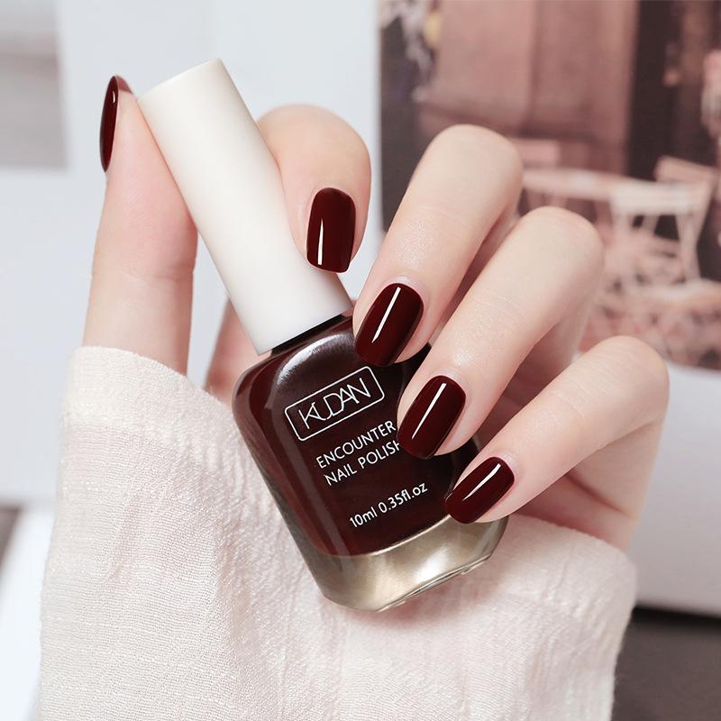 No-bake Long-lasting Water-based Nail Polish That Can Be Peeled Off, Quick-drying and Colorfast