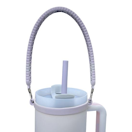 2ks silikonový popruh na láhve na vodu Držák na vodu s dlouhou životností Nastavitelný protiskluzový popruh