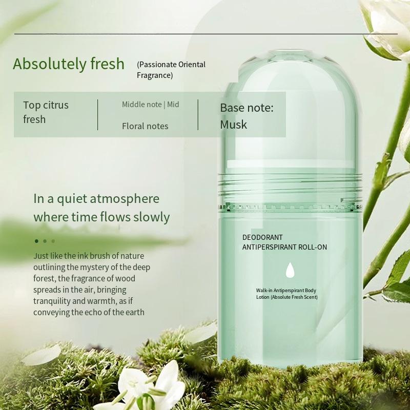 1PC Walking Bead Antiperspirant Deodorant Refreshing Antiperspirant Net Taste Fragrant Non-sticky 20ml
