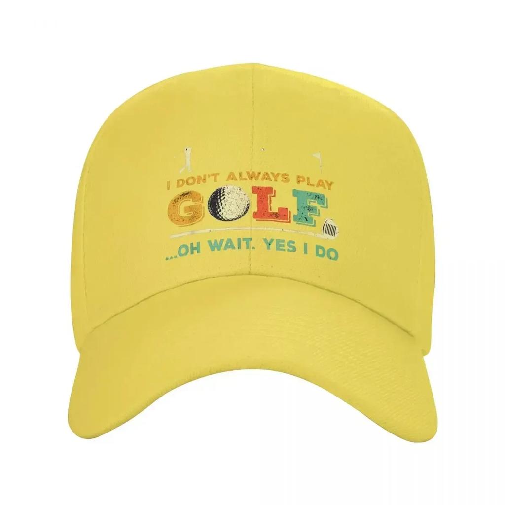 Personalized Funny Golf Quote Baseball Cap Women Men Breathable Dad Hat Streetwear Snapback Caps