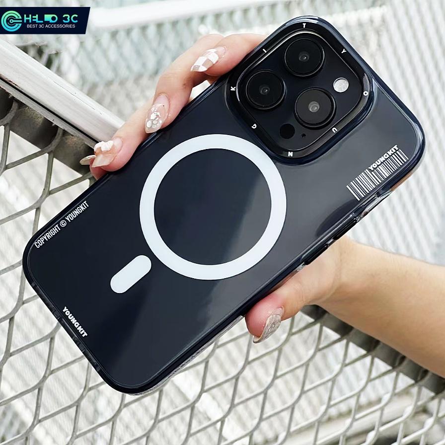 

Прозрачный магнитный чехол Youngkit, совместимый с чехлом для iPhone 14 Pro Max, противоударный чехол для iPhone 14, магнитный чехол для iPhone 14 Pro, противоударный чехол для iPhone
