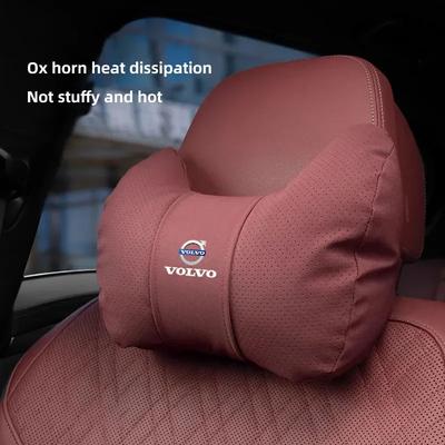 Advanced Car Seat Headrest Lumbar Pillow Auto Neck Pillow For Xc60 Xc90 V40 V60 S60 V50 V90 S80 C40 XC40 V70 XC70 C30 EX90