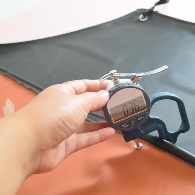 Miling Heavy-Duty Black & Red Waterproof PVC Apron