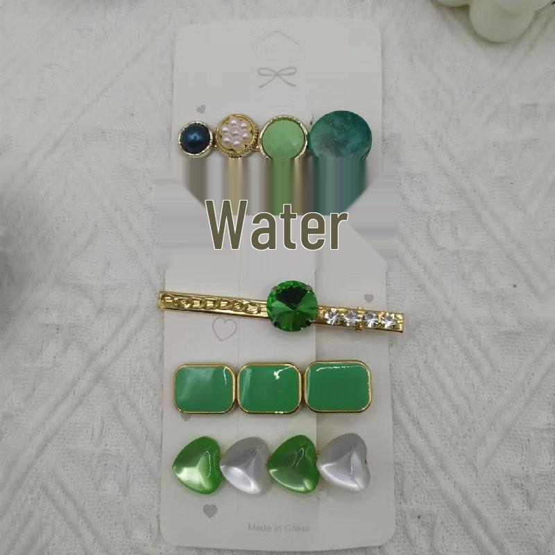 2022 Winter Korean Style Metal Hair Clip for Girls - Trendy Bangs Hairpin and Side Clip Hair Accessories