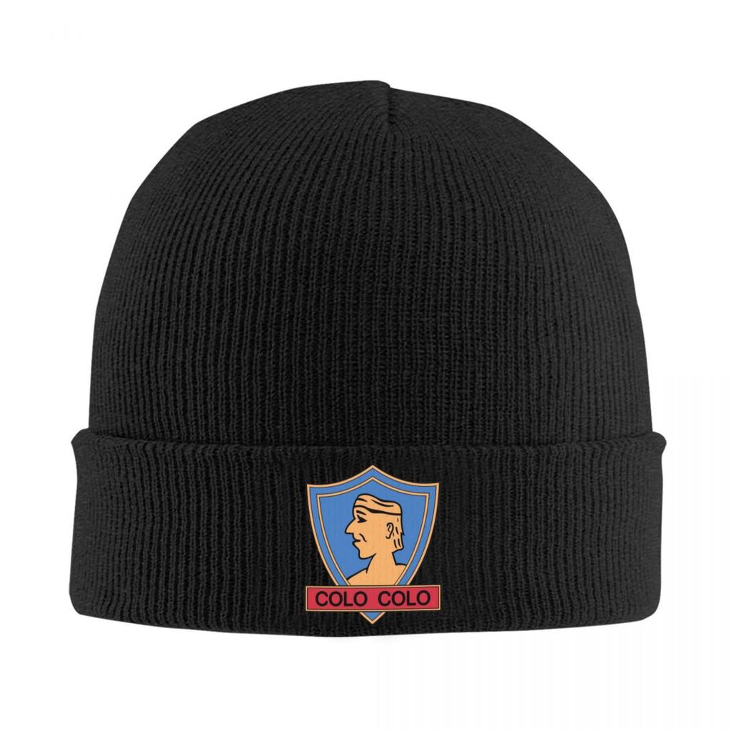 Social Y Deportivo ColoColo Warm Knitted Cap Hip Hop Bonnet Hat Autumn Winter Outdoor Beanies Hats for Unisex Adult