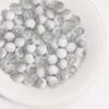 10mm Glazed Cracked Glass Beads for DIY Jewelry: Exploding Flower Design