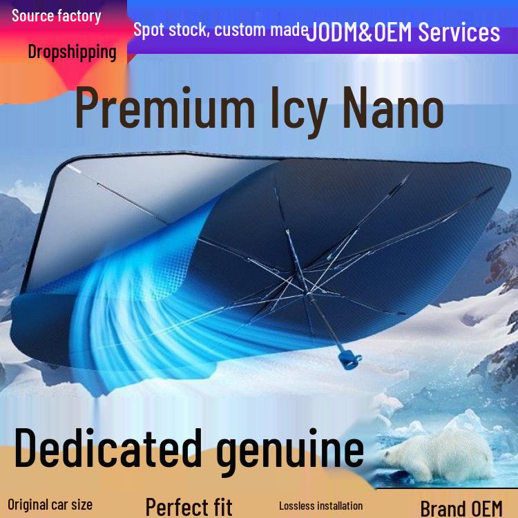 Car Sunshade Windshield Visor - Heat & UV Protection