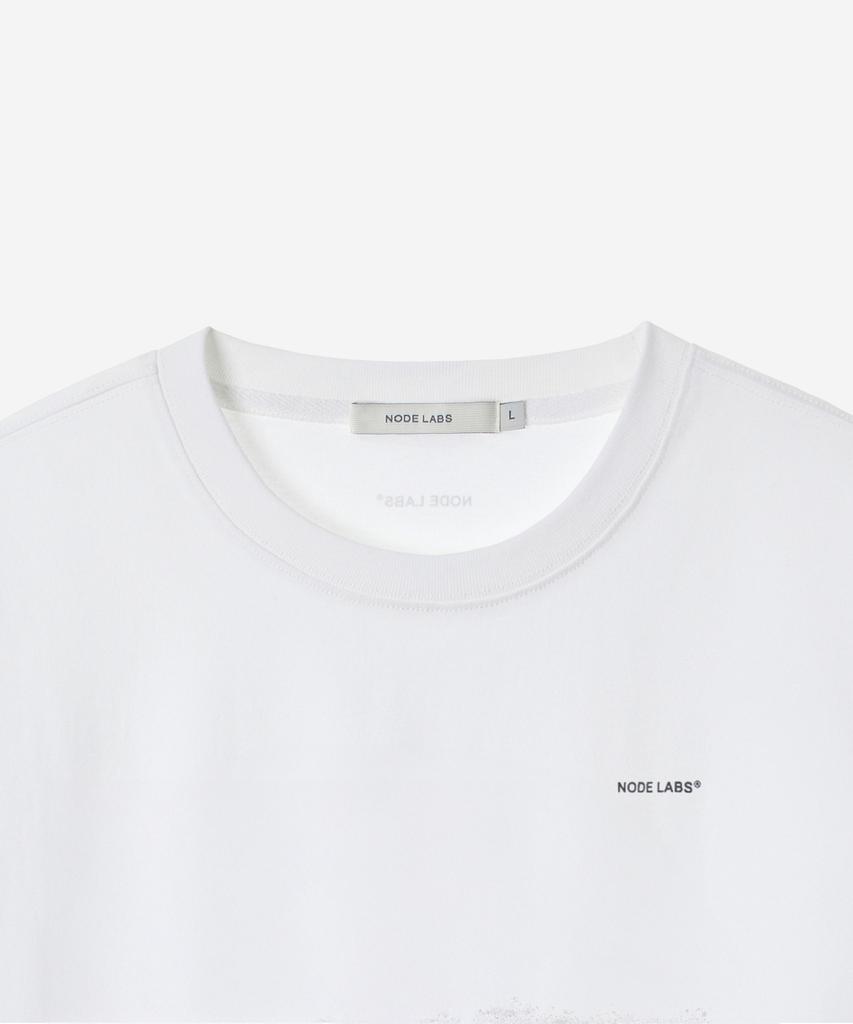 NODE LABS Dev:6 Laboratory Short Sleeve T-Shirt_White