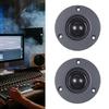 1 Paire 3 pouces 30W 74mm 25 Cœurs Dômes en Film de Soie Membrane Haut-parleurs Tweeter Sans Grille pour Trebles Sonores Supérieurs