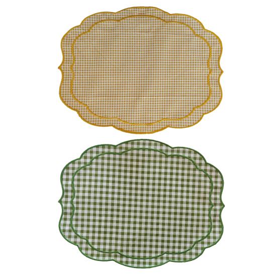 Tovaglietta a Quadri Retrò Tovaglietta Ricamata in Stile Vintage Lavabile in Lavatrice Tovaglietta Rustica per Tavola da Pranzo Decorazione per Matrimonio Festa Compleanno