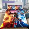 Cartoon Pattern Bedding Quilt Set Quilt Cover Pillowcase Home Decoration Birthday Gift (1 * Duvet Cover + 2 * Pillowcase, Without Core)