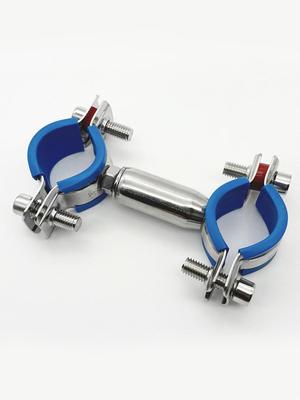 304 Stainless Steel Adjustable Double-Layer Pipe Clamp