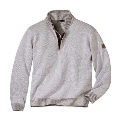 Atlas For Men Mens Stylish Knitted Marl Jumper