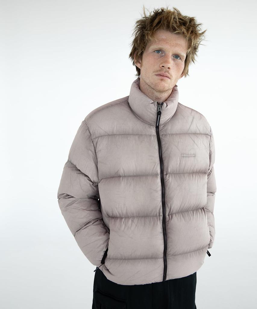 Thisisneverthat Pertex Overdyed T Down Jacket Stone