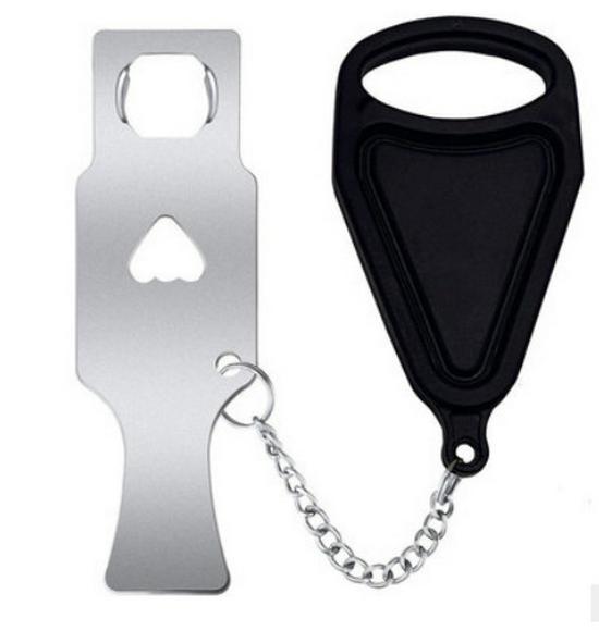 Travel Door Lock: Portable Anti-Theft Door Blocker & Stopper for Hotel Rooms