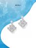 Musla Design Jewelry For Women Fashion Earrings 925 Sterling Silver Drop Earrings Zircon Fashion Stud Earrings